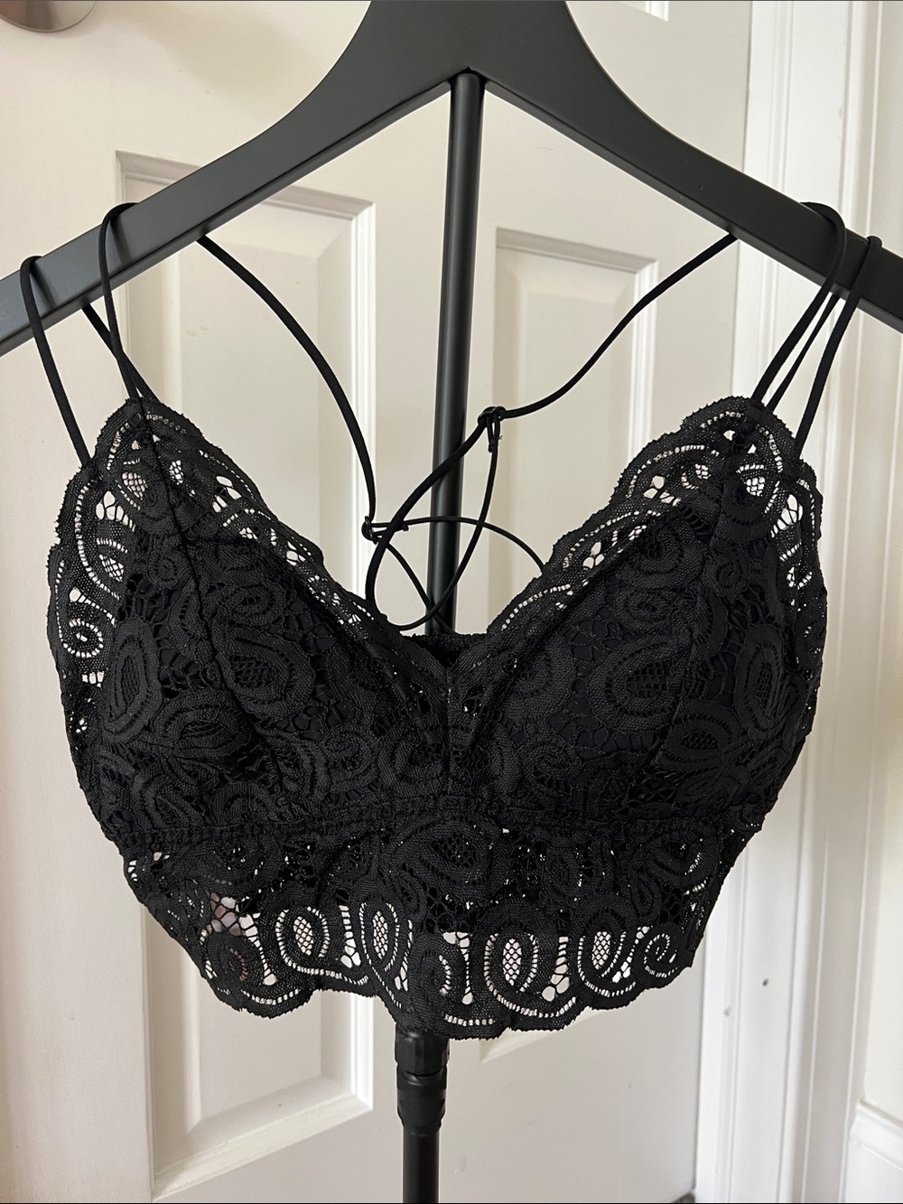 PINK Victoria's Secret Black Lace Bralette